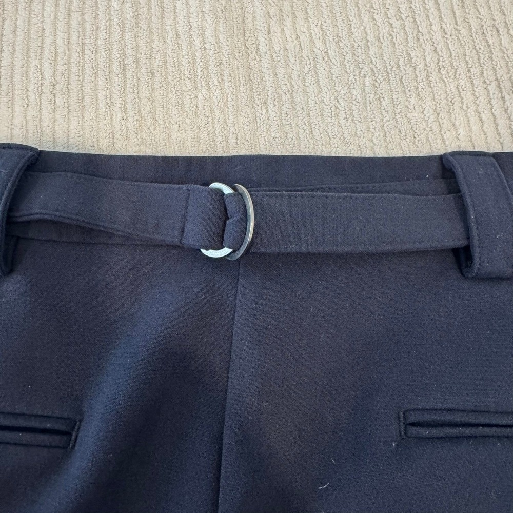 Marks and Spencer Navy Blue Wide Leg Trousers Size 16 US T59 1316T - Picture 9 of 9